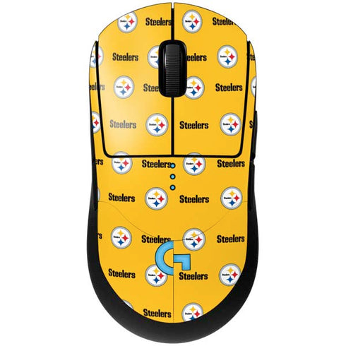 NFL Pittsburgh Steelers Blitz Series G Pro Wireless Gaming Mouse Skin